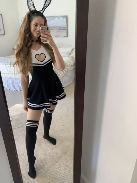 When your outfit and socks match When your outfit and socks match