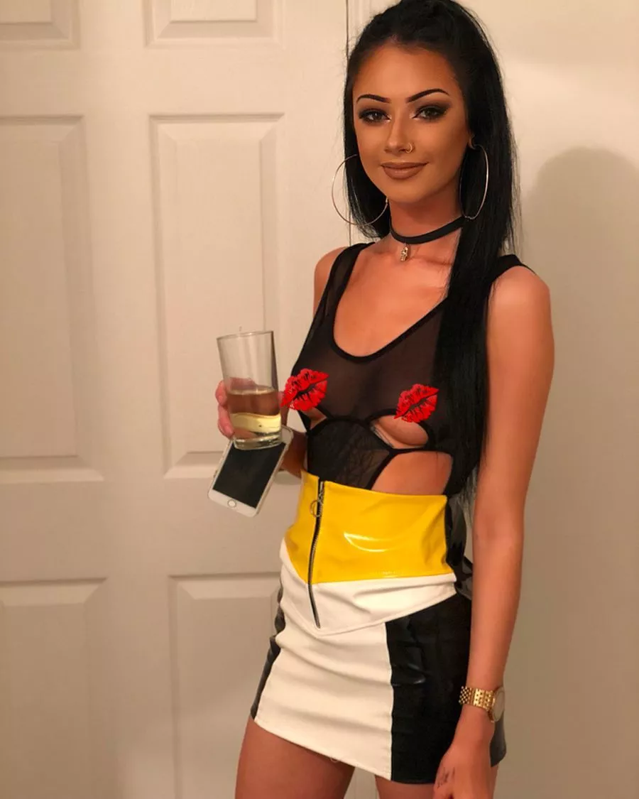 When your outfit is too explicit for instagram