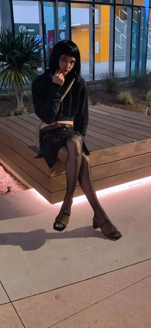 Where are my nylon lovers at? π Where are my nylon lovers at? π