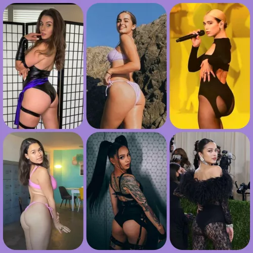 Which ass are you eating? Taya Miller, Addison Rae, Dua Lipa, Sofia Gomez, Bella Poarch or Olivia Rodrigo Which ass are you eating? Taya Miller, Addison Rae, Dua Lipa, Sofia Gomez, Bella Poarch or Olivia Rodrigo