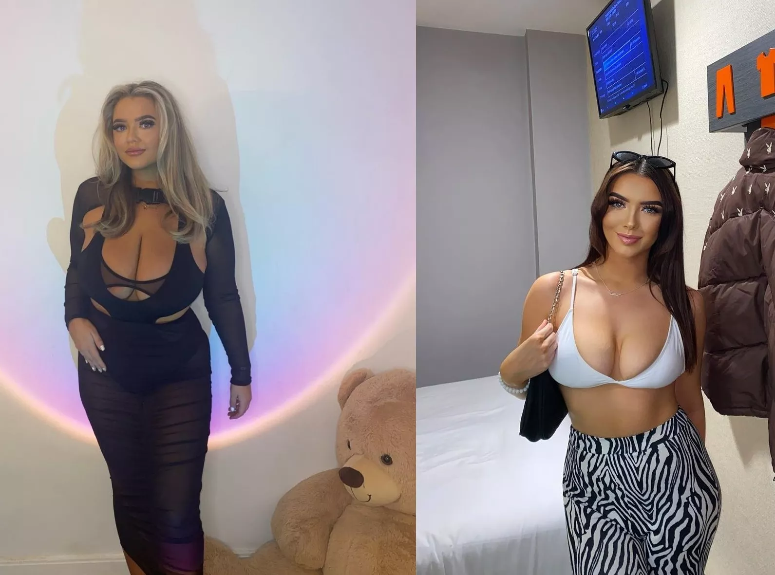 Which big titted chav? Which big titted chav?