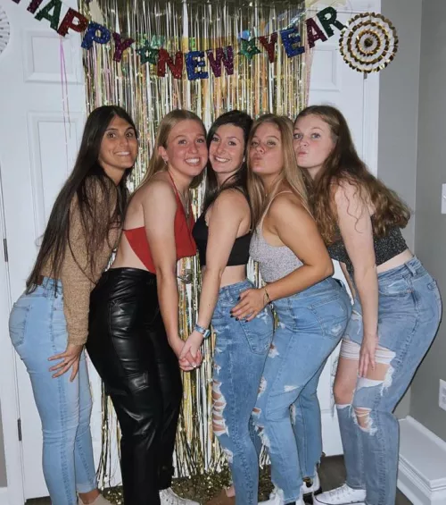 Which girl is getting a new year surprise from you? Comment below