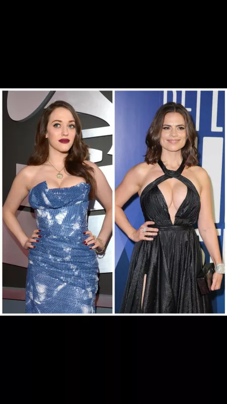 Which MCU goddess would you rather fuck Kat Dennings or Hayley Atwell? Which MCU goddess would you rather fuck Kat Dennings or Hayley Atwell?