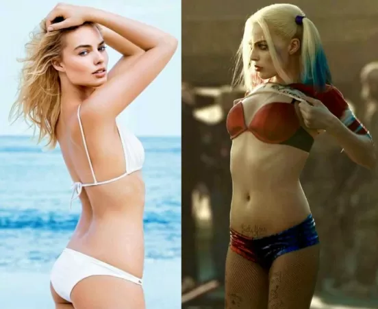 Which one. Margot Robbie or Margot Robbie as Harley Quinn? Which one. Margot Robbie or Margot Robbie as Harley Quinn?