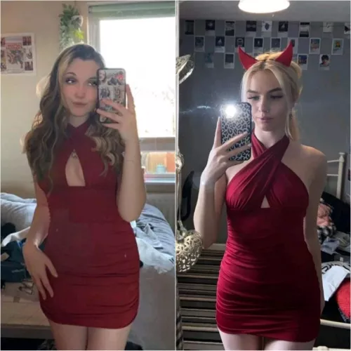 which one should slip out of her tight dress