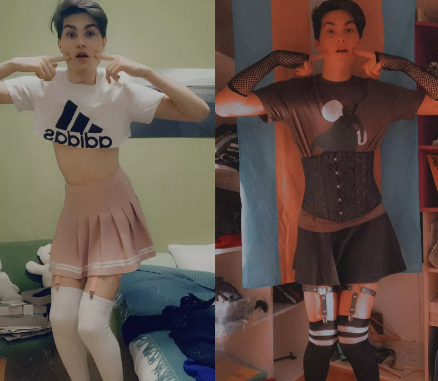 Which outfit do you guys prefer?