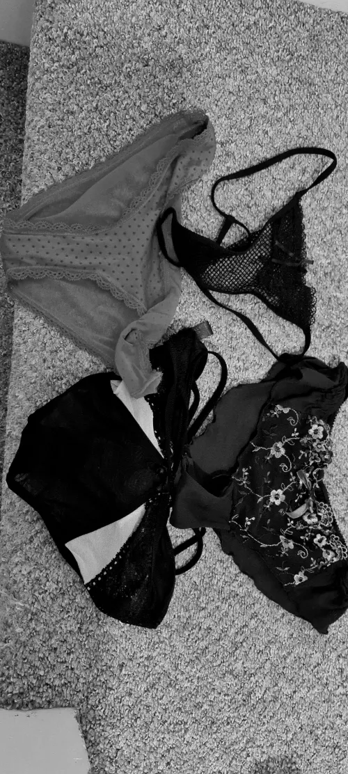 Which panties should I enjoy first Which panties should I enjoy first