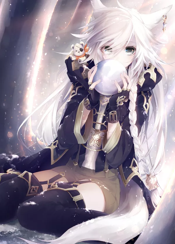 White as snow. White as snow.