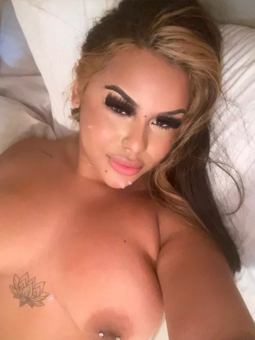 White daddy painted my face 💦