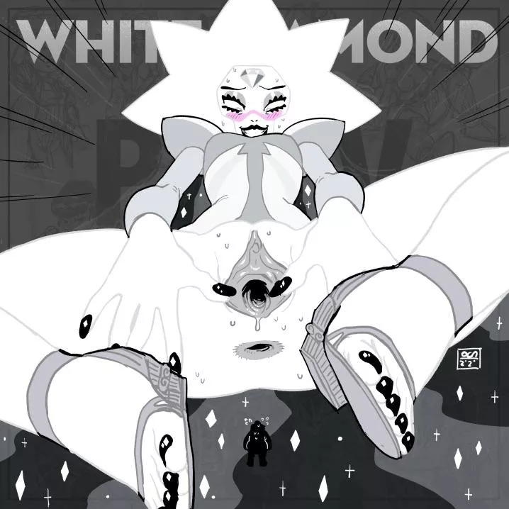 white diamond desperately wants to experience the.
