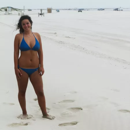White sands