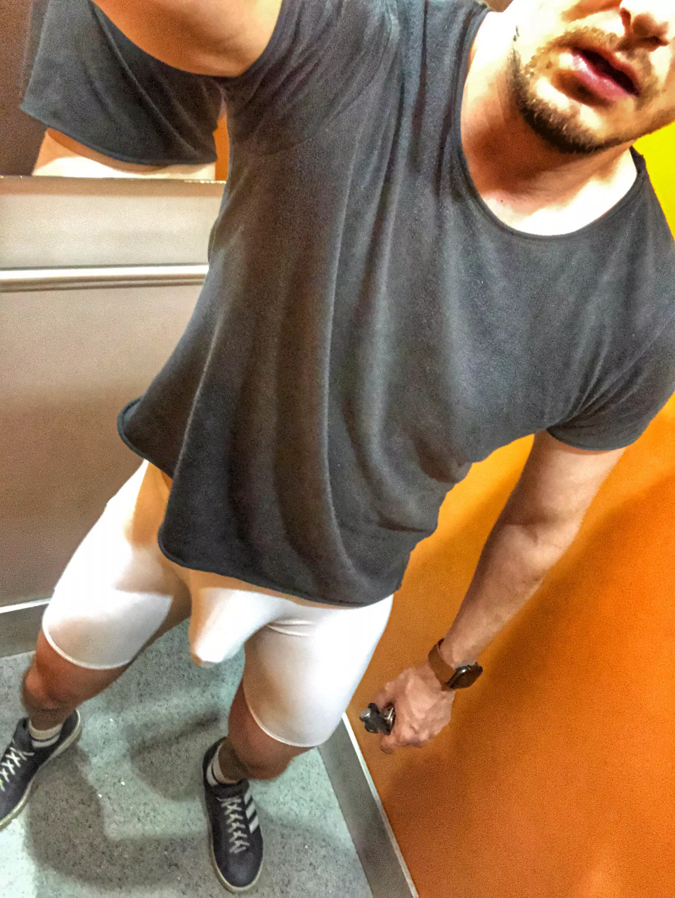 White shorts White shorts