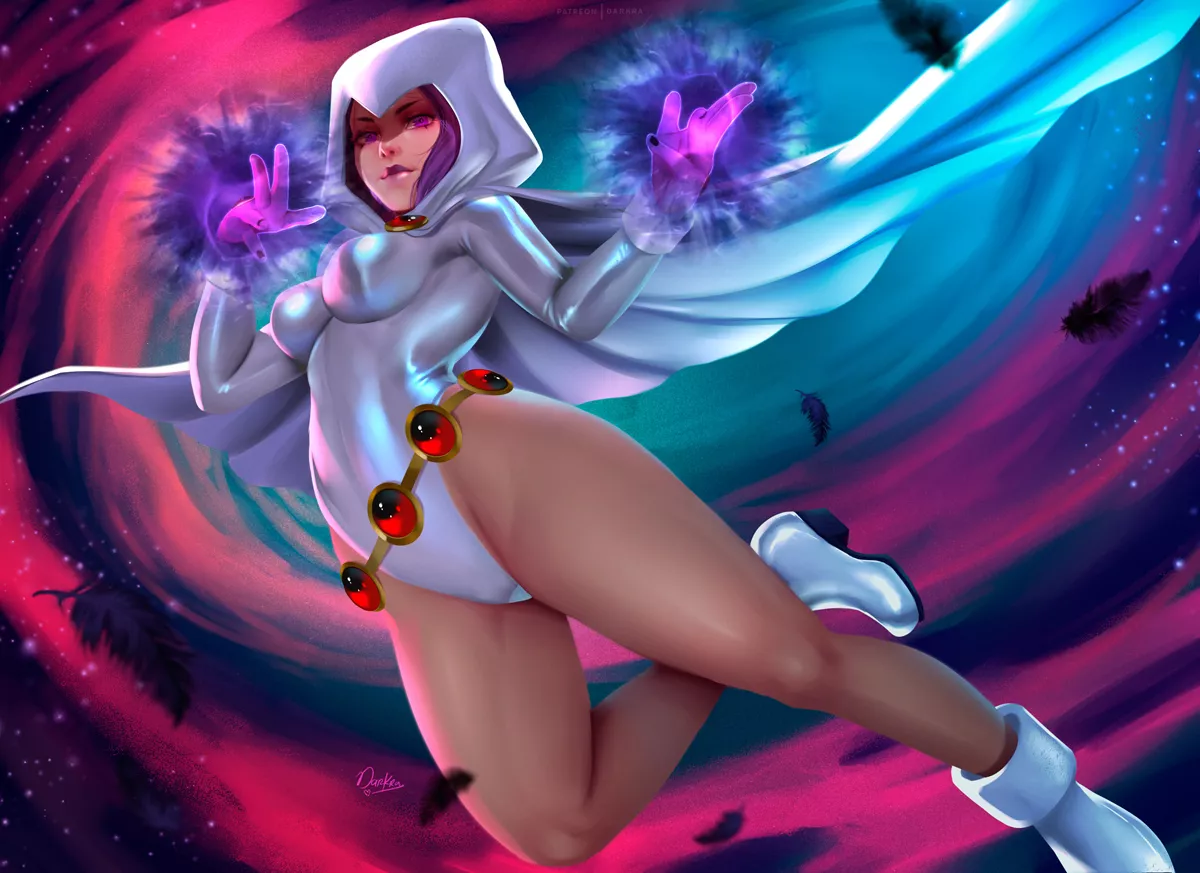 White Suit Raven (DarkraArt)
