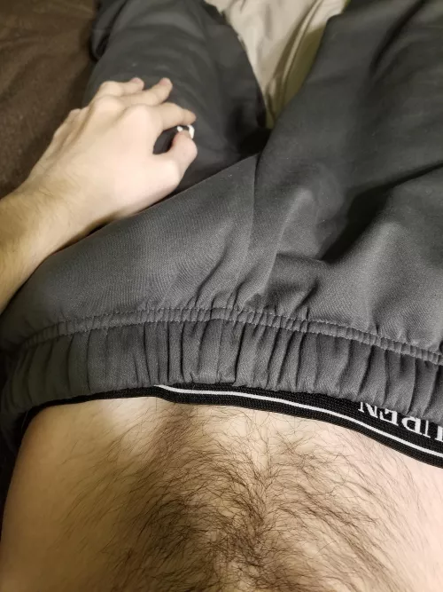 Who doesn't like grey sweatpants?