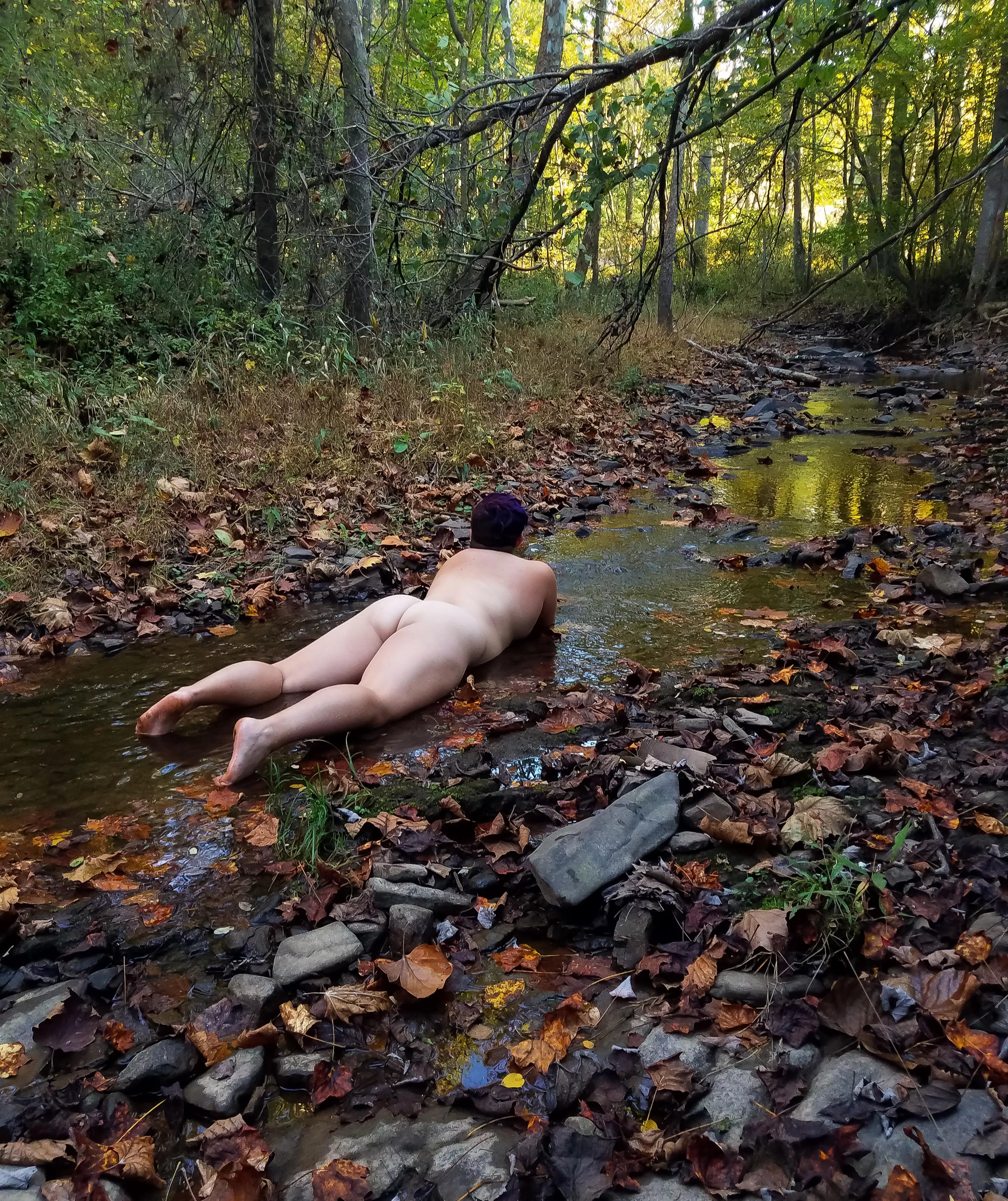 Who else loves the feeling of a cool stream on a warm fall day? Who else loves the feeling of a cool stream on a warm fall day?