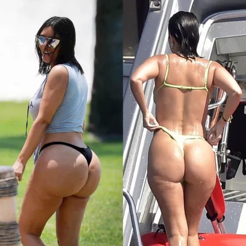 who has the best booty? kim or Kourtney who has the best booty? kim or Kourtney