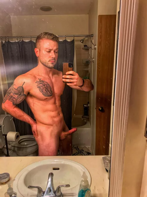 Who is trying to get bent over my sink?