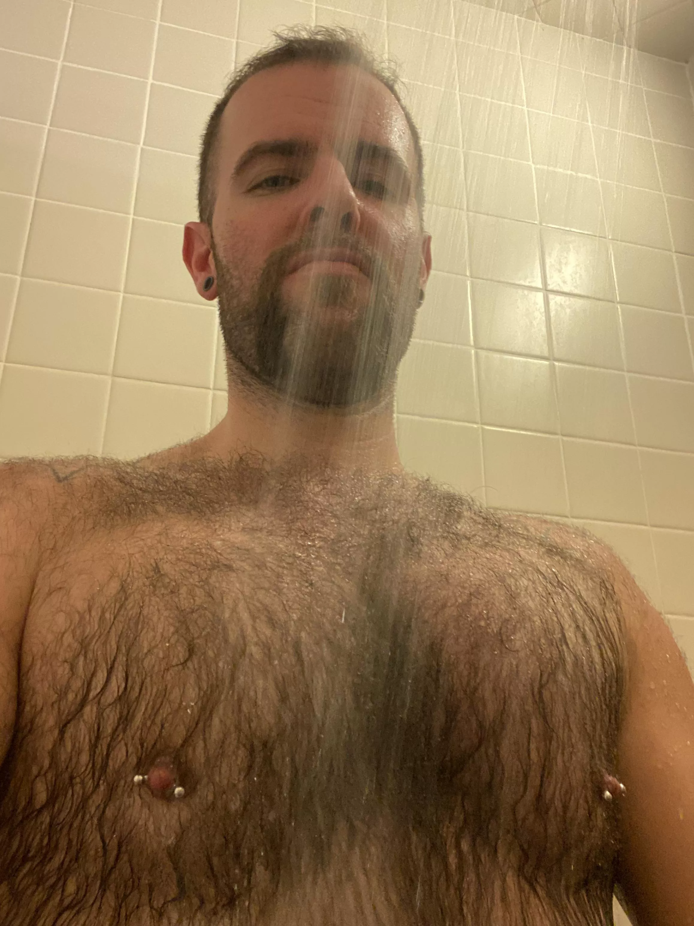 Who likes wet chest fur? Who likes wet chest fur?