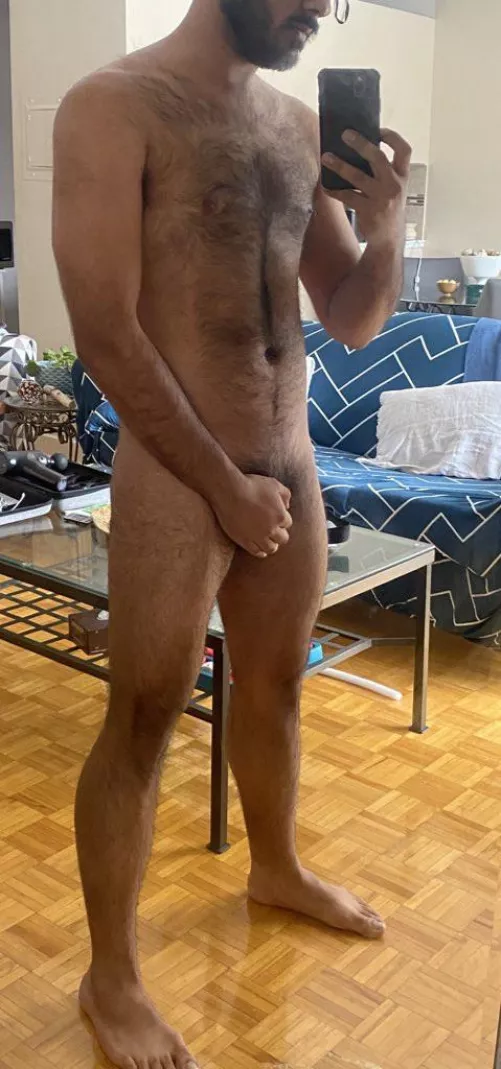 Who needs clothes when I can grow my own winter coat