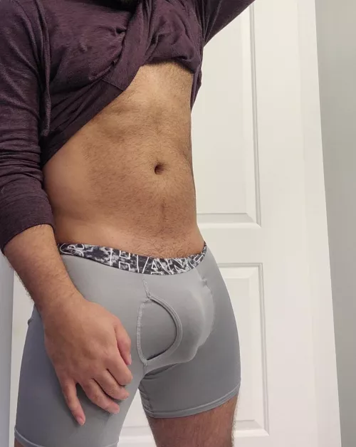 Who needs gray sweats when....