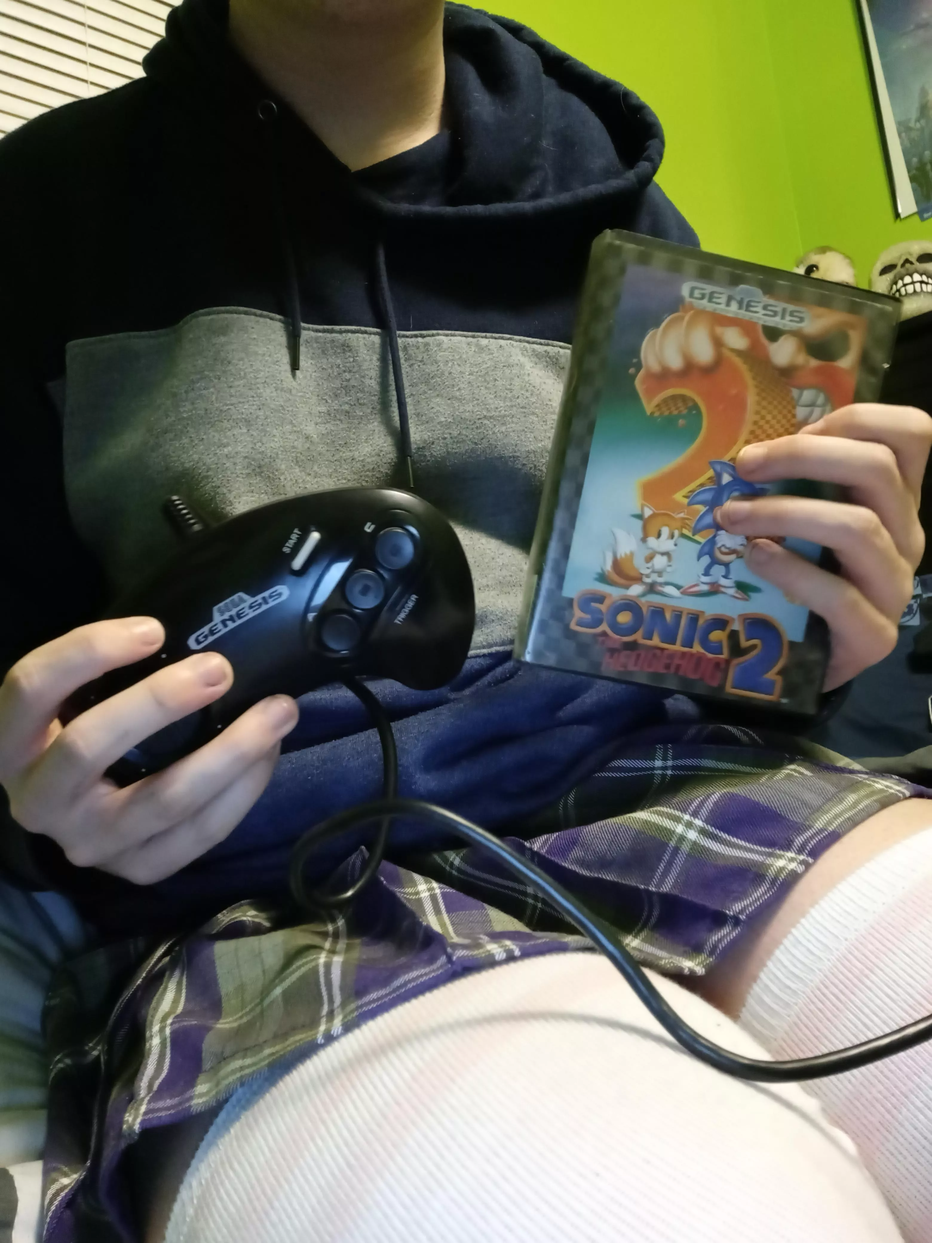 Who said anything about productivity, we're playing Sonic 2.