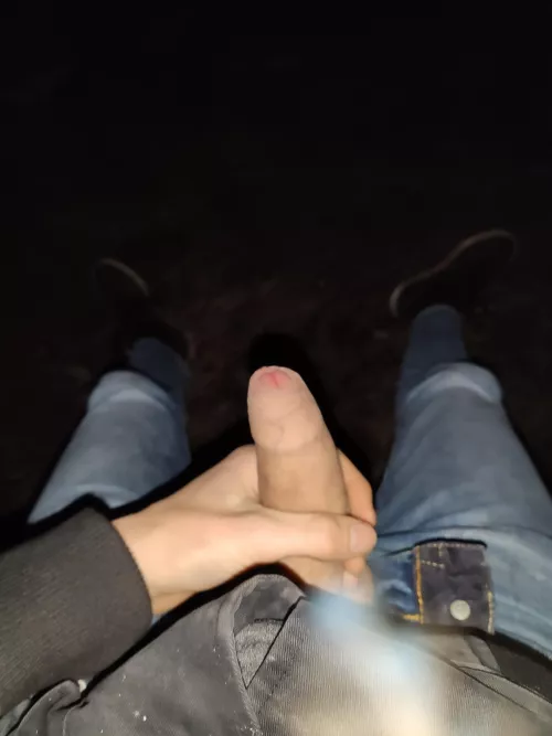 Who said you can't get hard when it's cold?