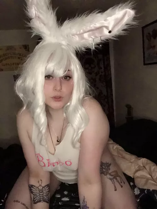 Who wants a Bimbo Bunny for a valentine? 🥺💕 Who wants a Bimbo Bunny for a valentine? 🥺💕