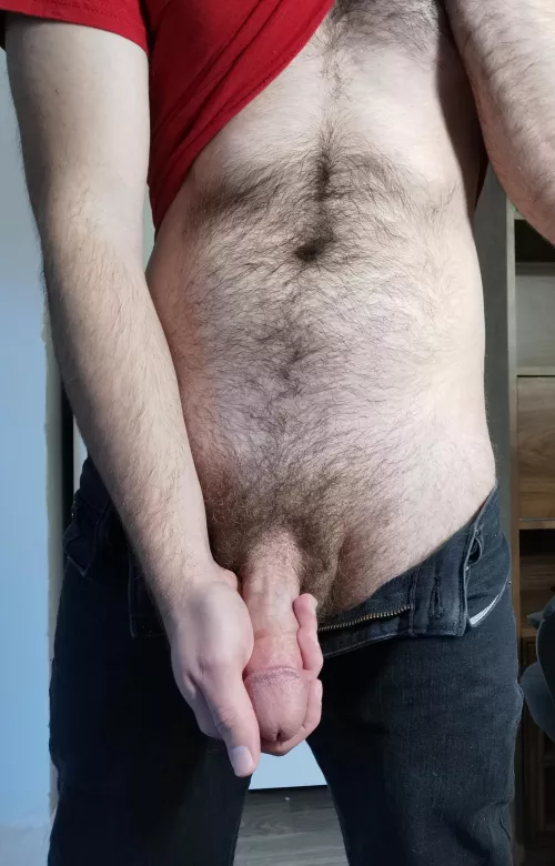Who wants drain my otter cock while my caged sub watches.