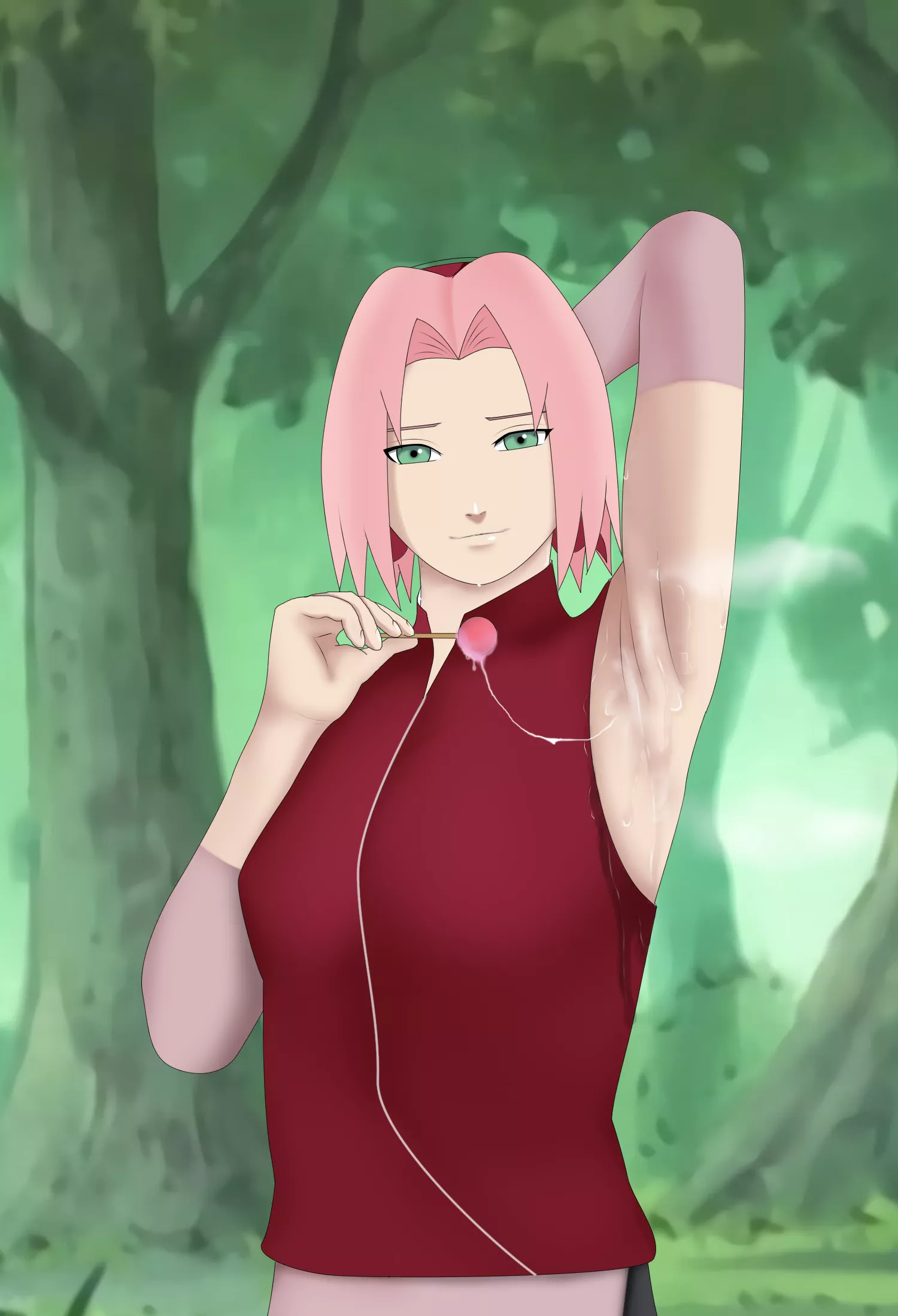 Who Wants Sakura's Armpits Flavored Candy ? Who Wants Sakura's Armpits Flavored Candy ?