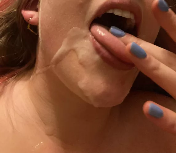 Who wants to add to his load on my face?