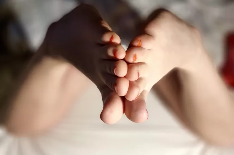 who wants to be between my feet?