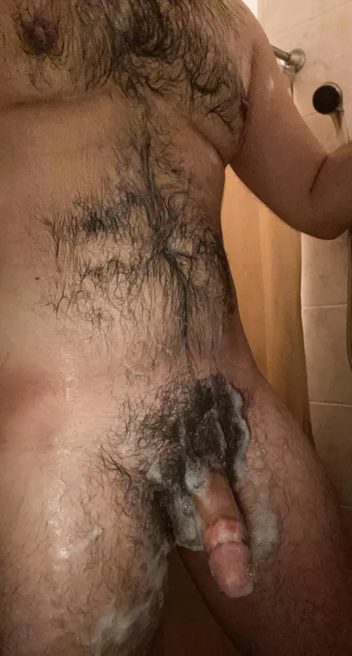 Who wants to help soap me up?