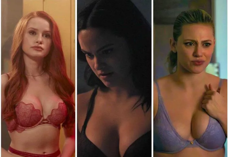 Who wants to join me Madeleine Petsch, Camila Mendes, & Lili Reinhart for some bi group fun? Who wants to join me Madeleine Petsch, Camila Mendes, & Lili Reinhart for some bi group fun?