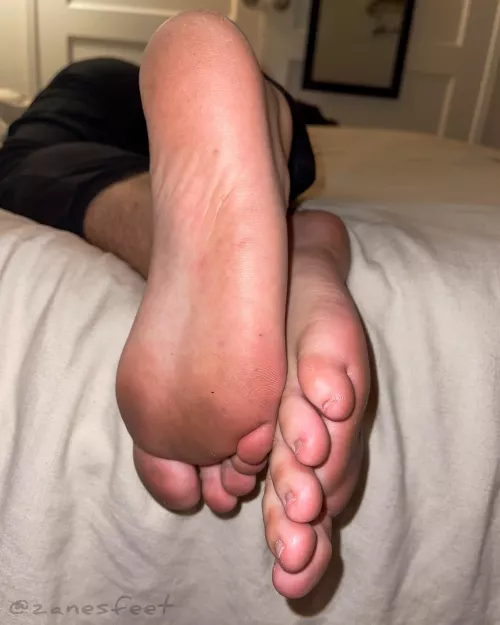 Who wants to massage my feet?