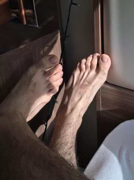 Who wants to massage my sore post workout feet ? Who wants to massage my sore post workout feet ?