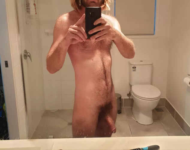 who wants to see how hard it gets? (m)