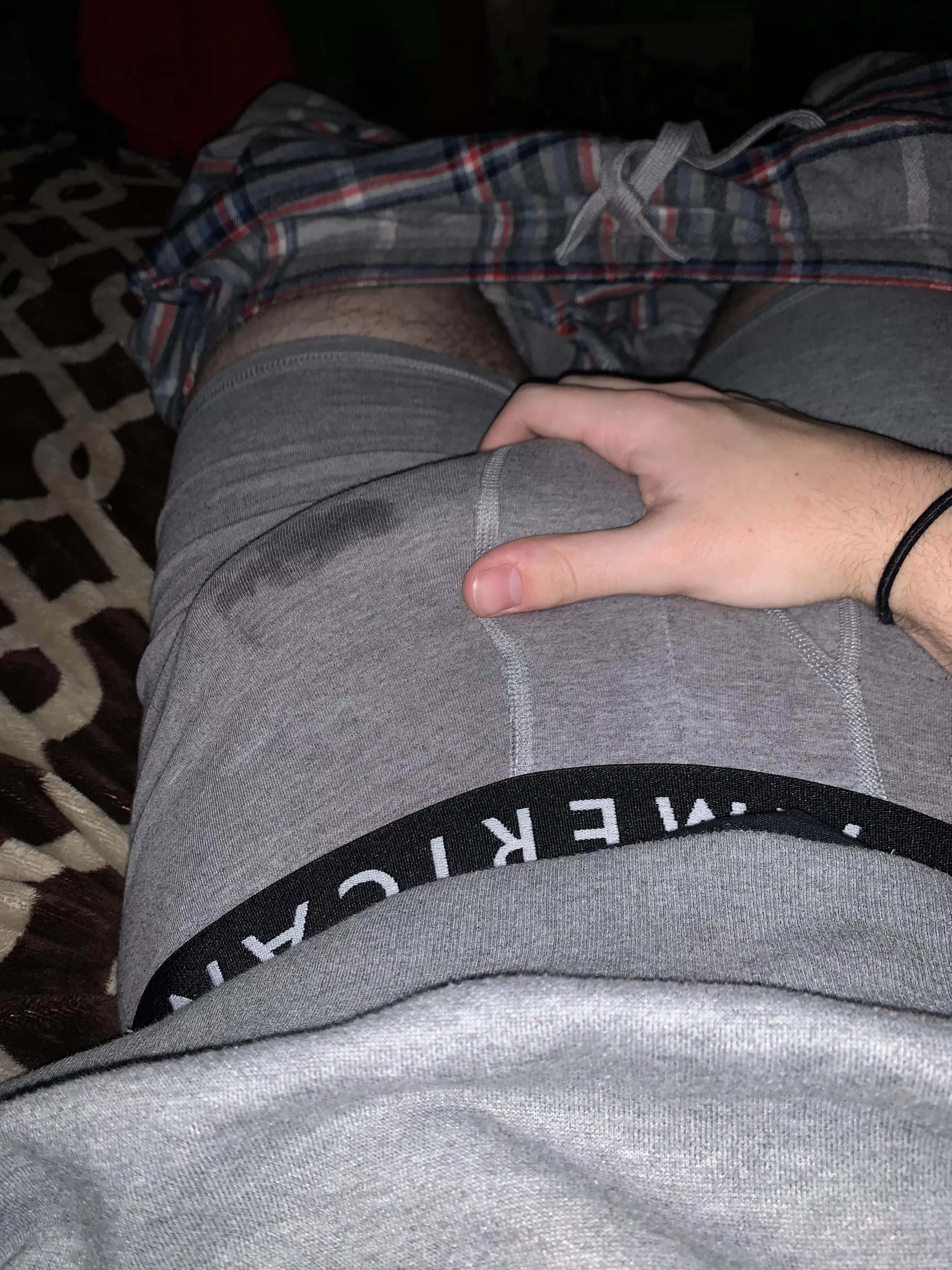 who wants to see more of this uncut teen’s cock?