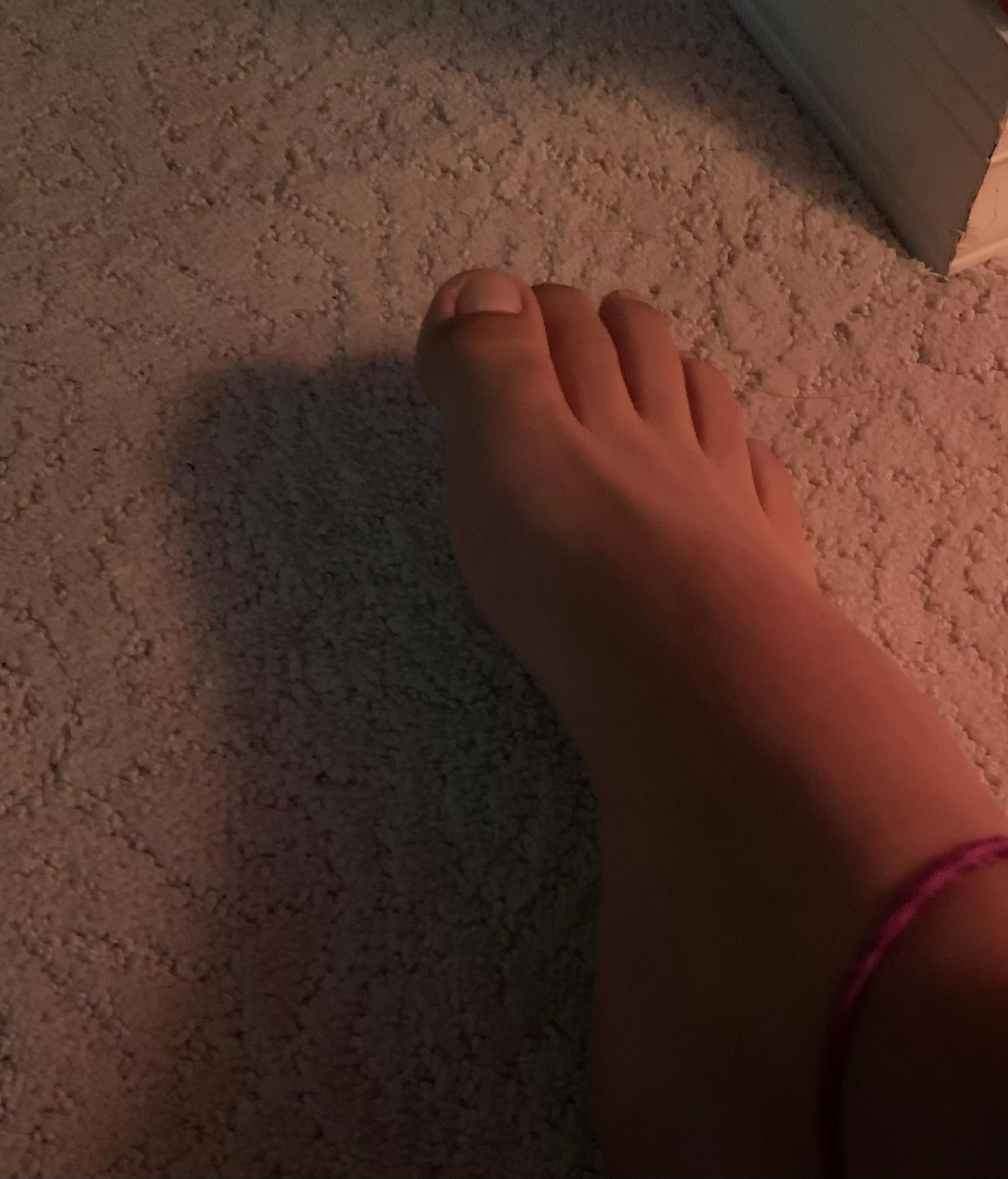 Who wants to suck on my toes Who wants to suck on my toes