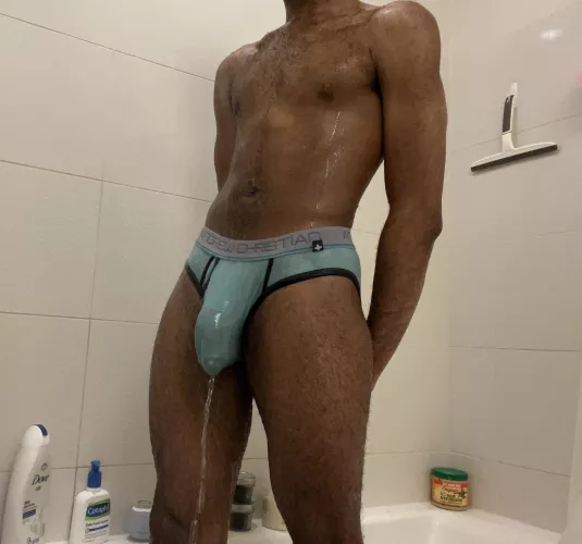 Who wants to take a shower me?