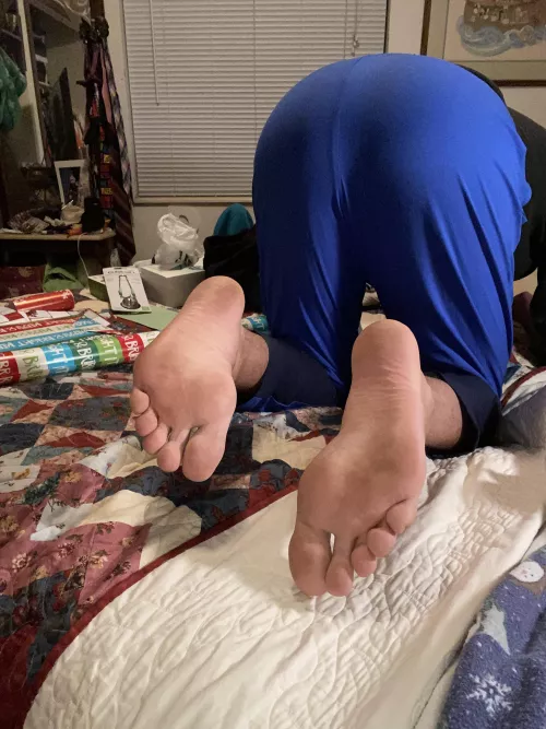 Who wants to unwrap my feet for Christmas?
