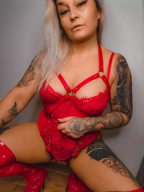 Who will be my valentine's? Better be ready to wear red, from my whip.