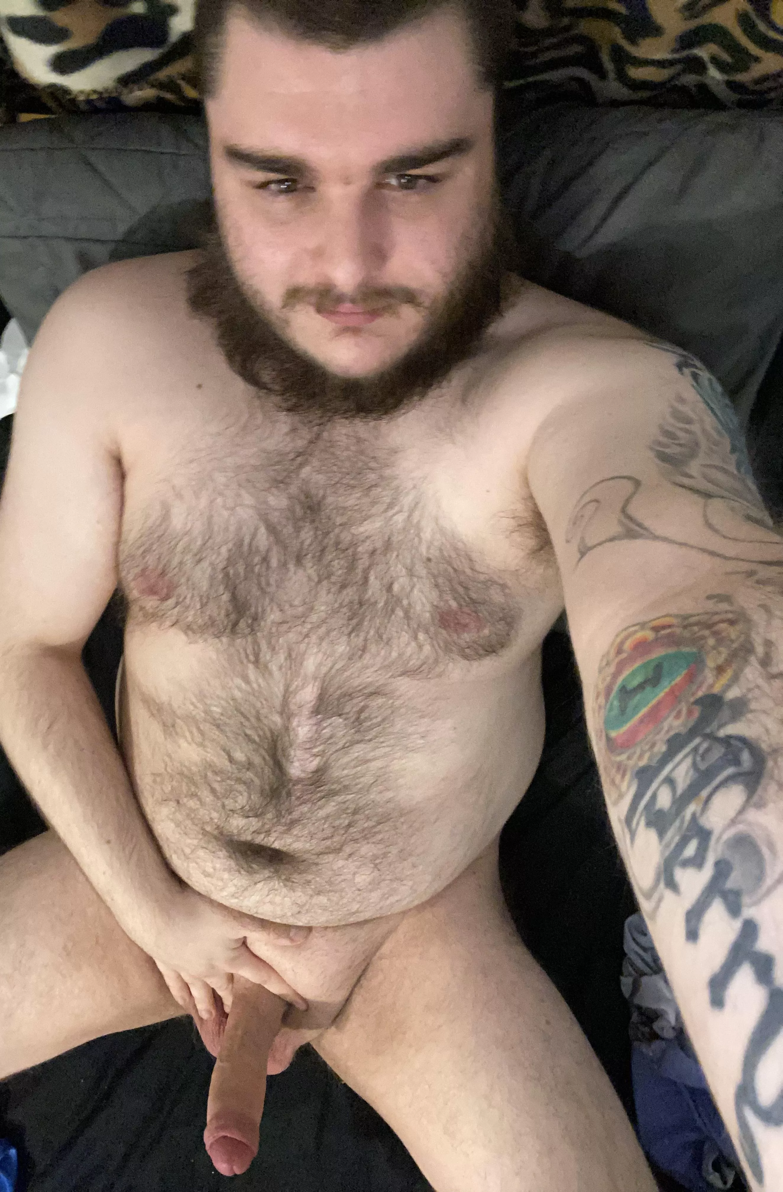 Who would like to come take a ride on a big hairy virgin?