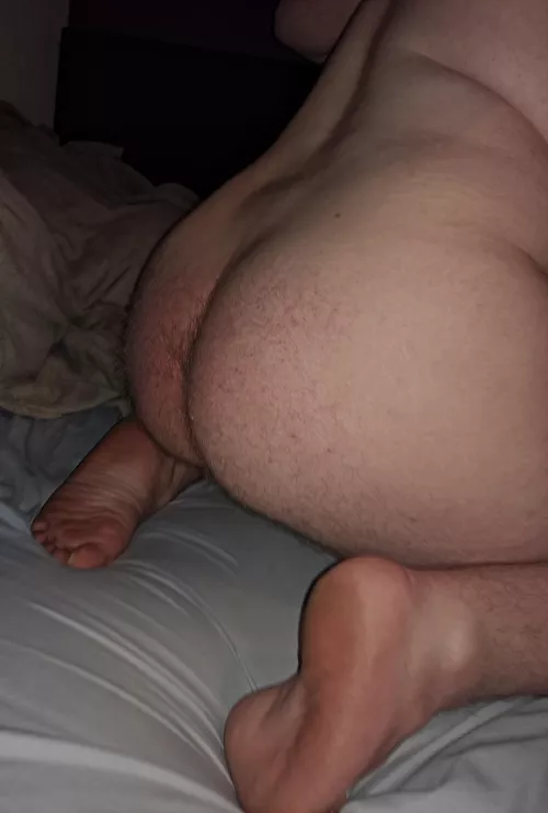 Who'd like a taste of my virgin ass