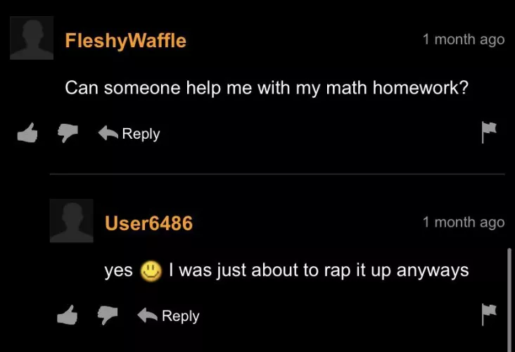 Wholesome moment