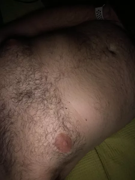 Who’s gonna rub my nipple with their cock?