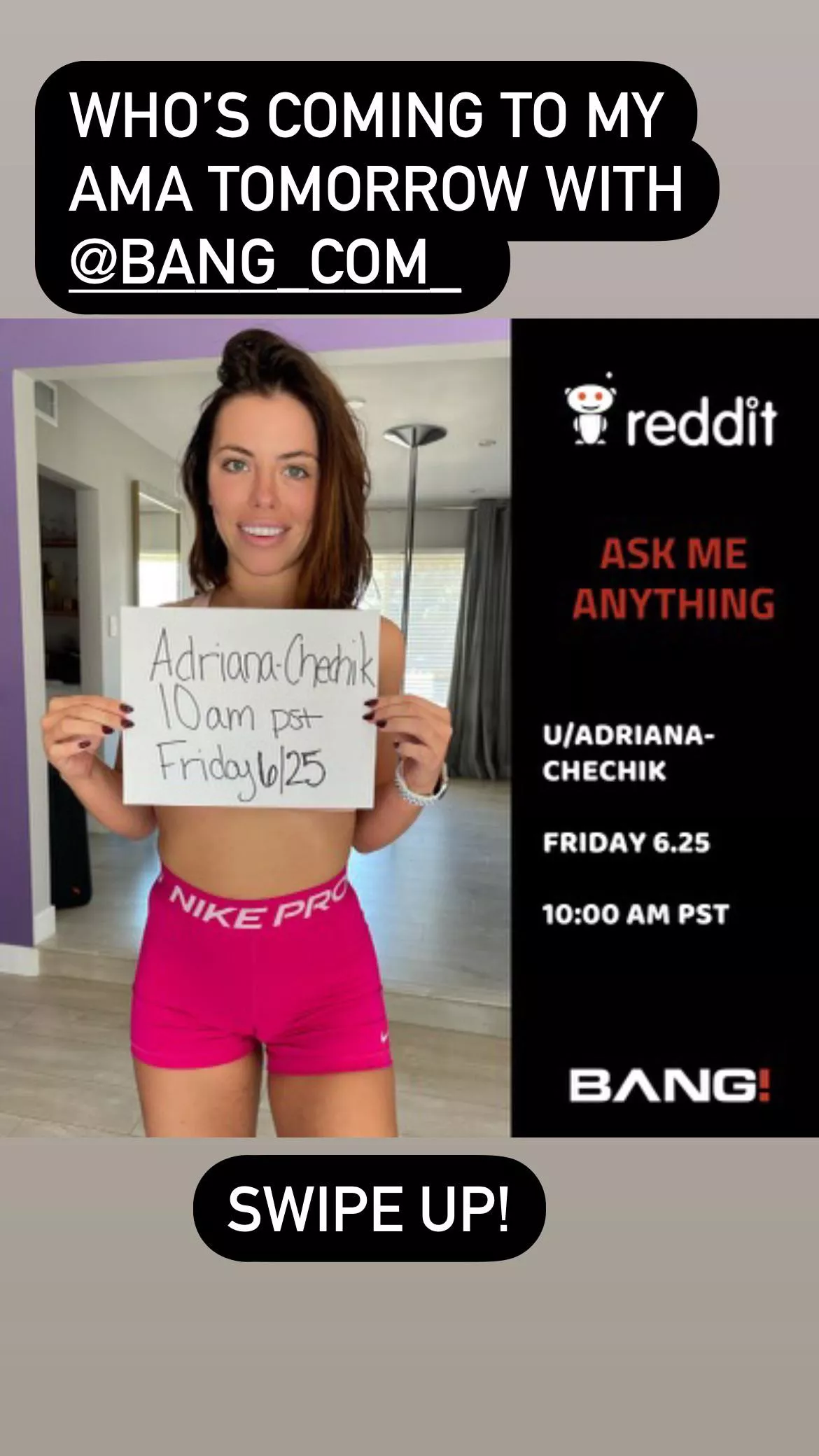 Who’s hoing my LIVE AMA @ 10am tomorrow