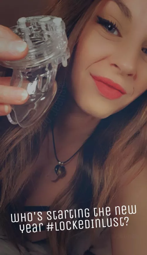 Who's starting the new year Locked In Lust!? I know a few good boys who will be ๐