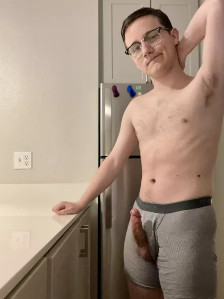 Why don’t I give you a tour of my new apartment. No shirt no shoes? Even better