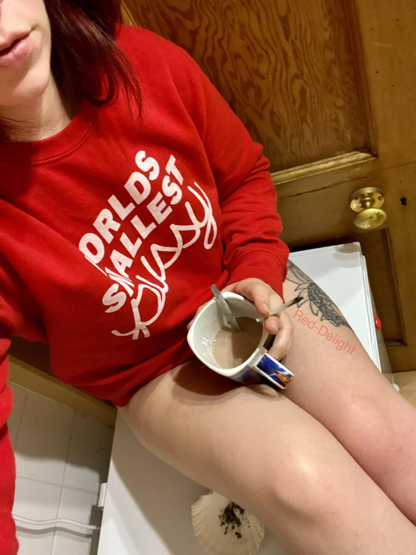 Why don’t you join me for my morning wake and bake?