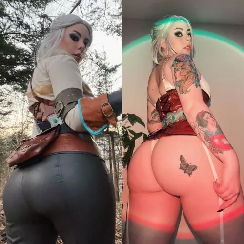 Why don’t you let Ciri show you what she can really do. Ciri cosplay by TephieWaifu